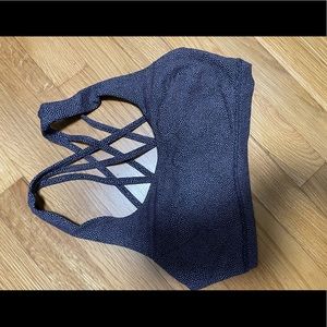 LULULEMON strappy sports bra